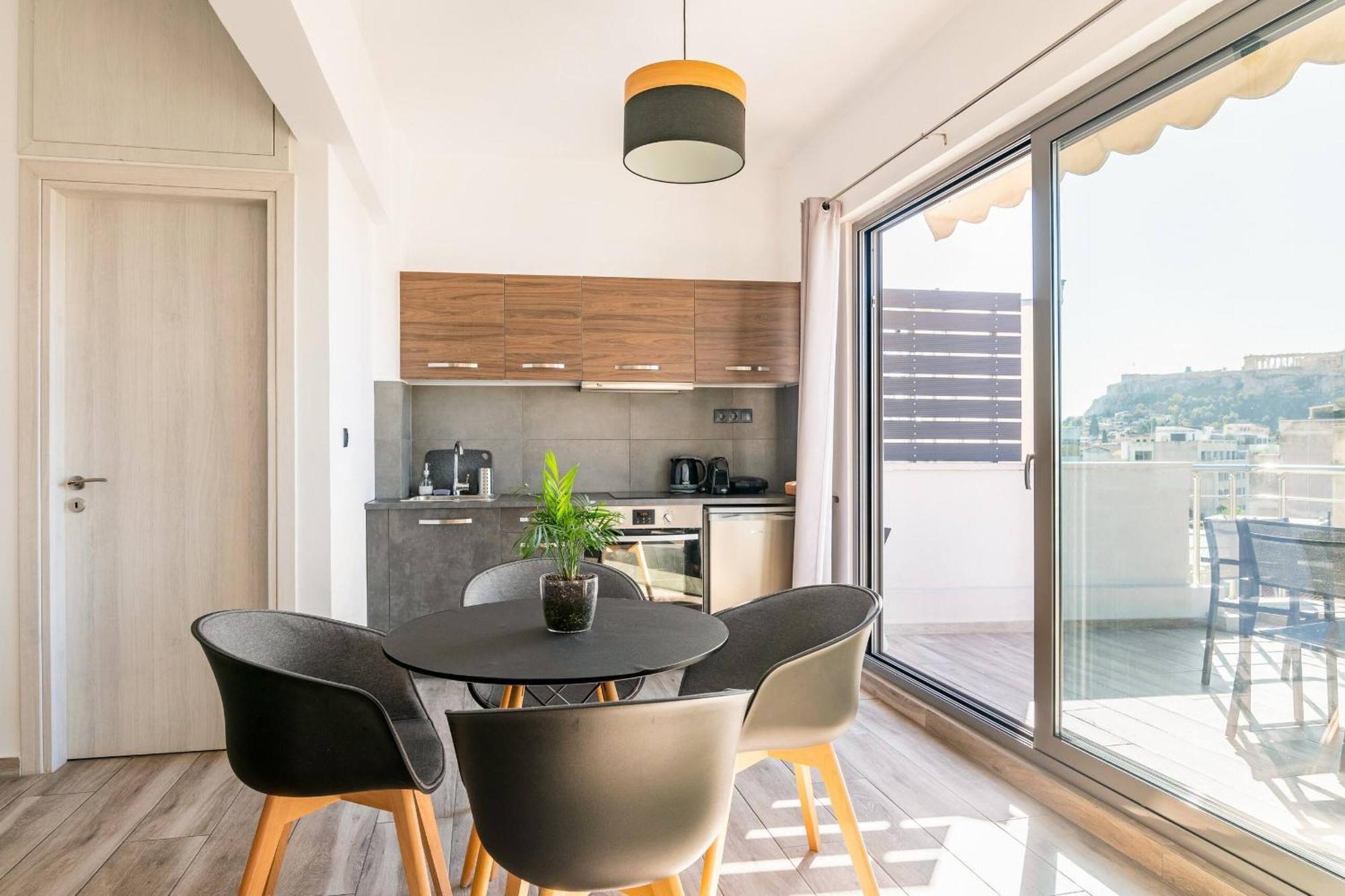 Dreamy Athens Penthouse With Acropolis View Apartment Exterior foto