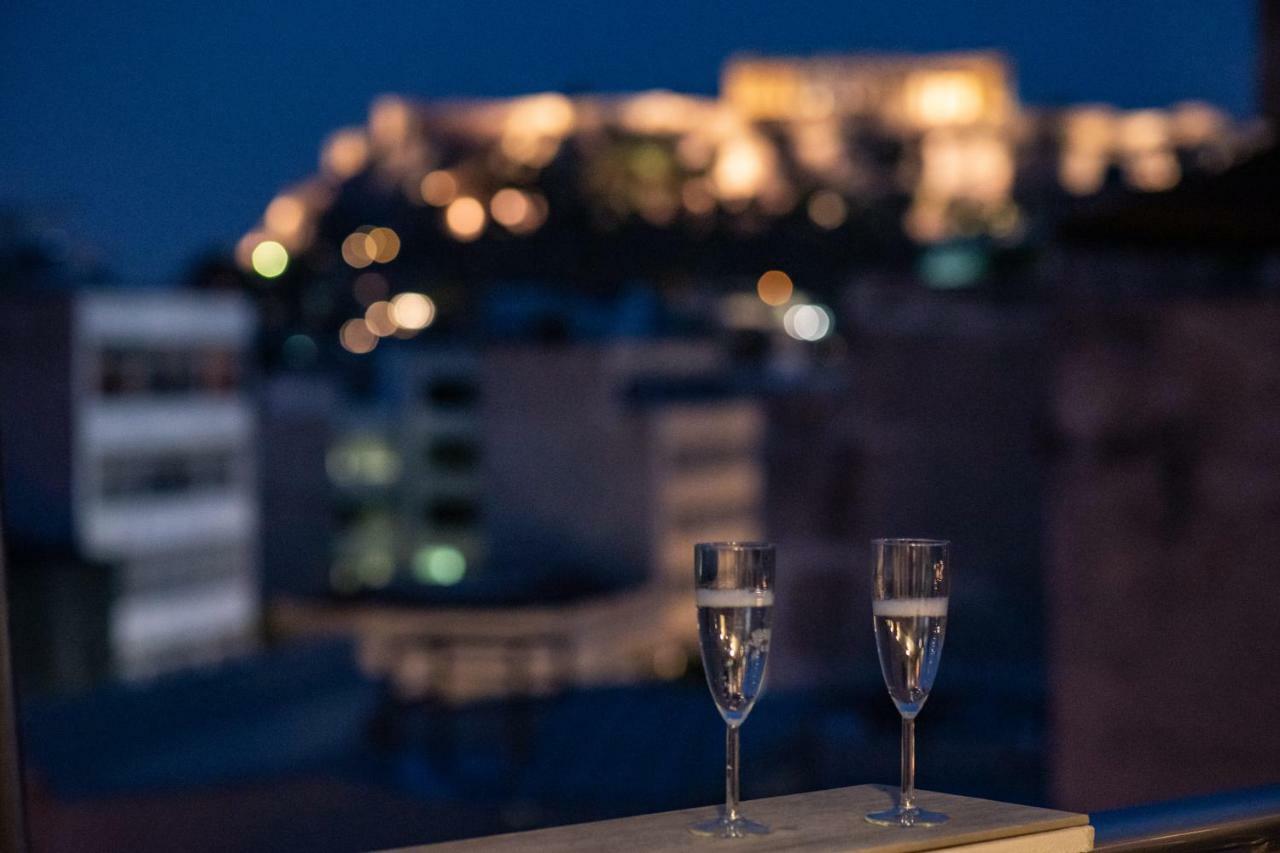 Dreamy Athens Penthouse With Acropolis View Apartment Exterior foto